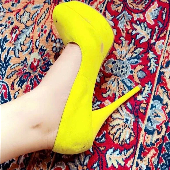 High heeled pumps on sale handmade - Picture 2 of 3